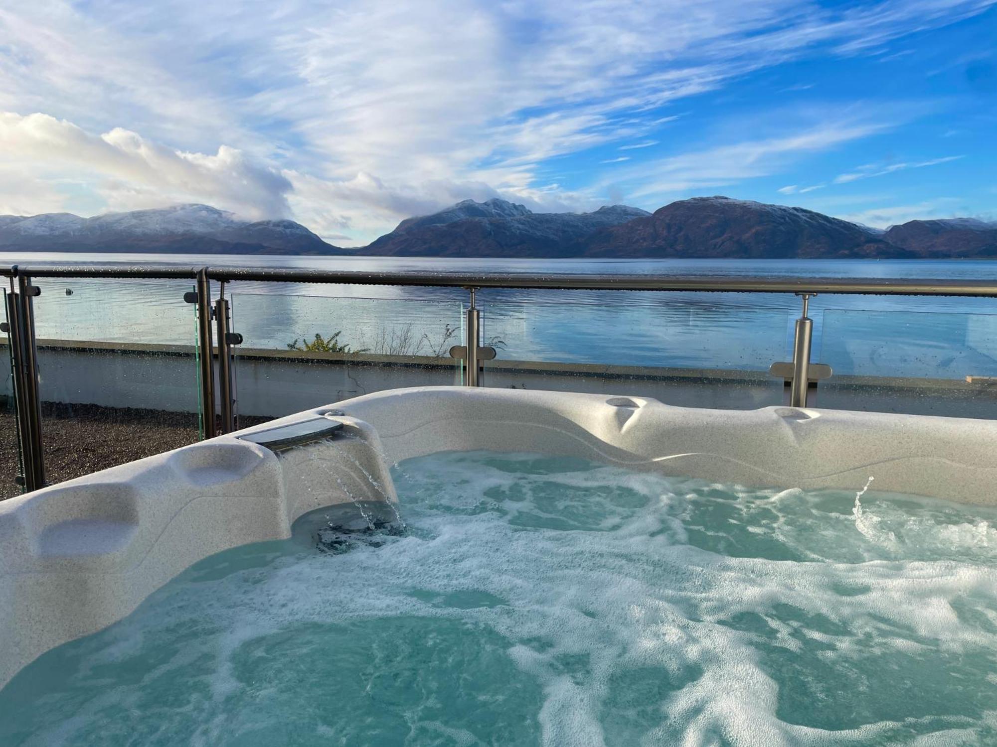 Beach Houses With Hot Tubs Glencoe Dış mekan fotoğraf